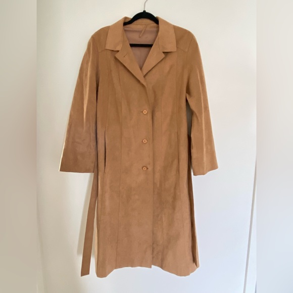 Vintage Italian Suede Jacket - Picture 2 of 5